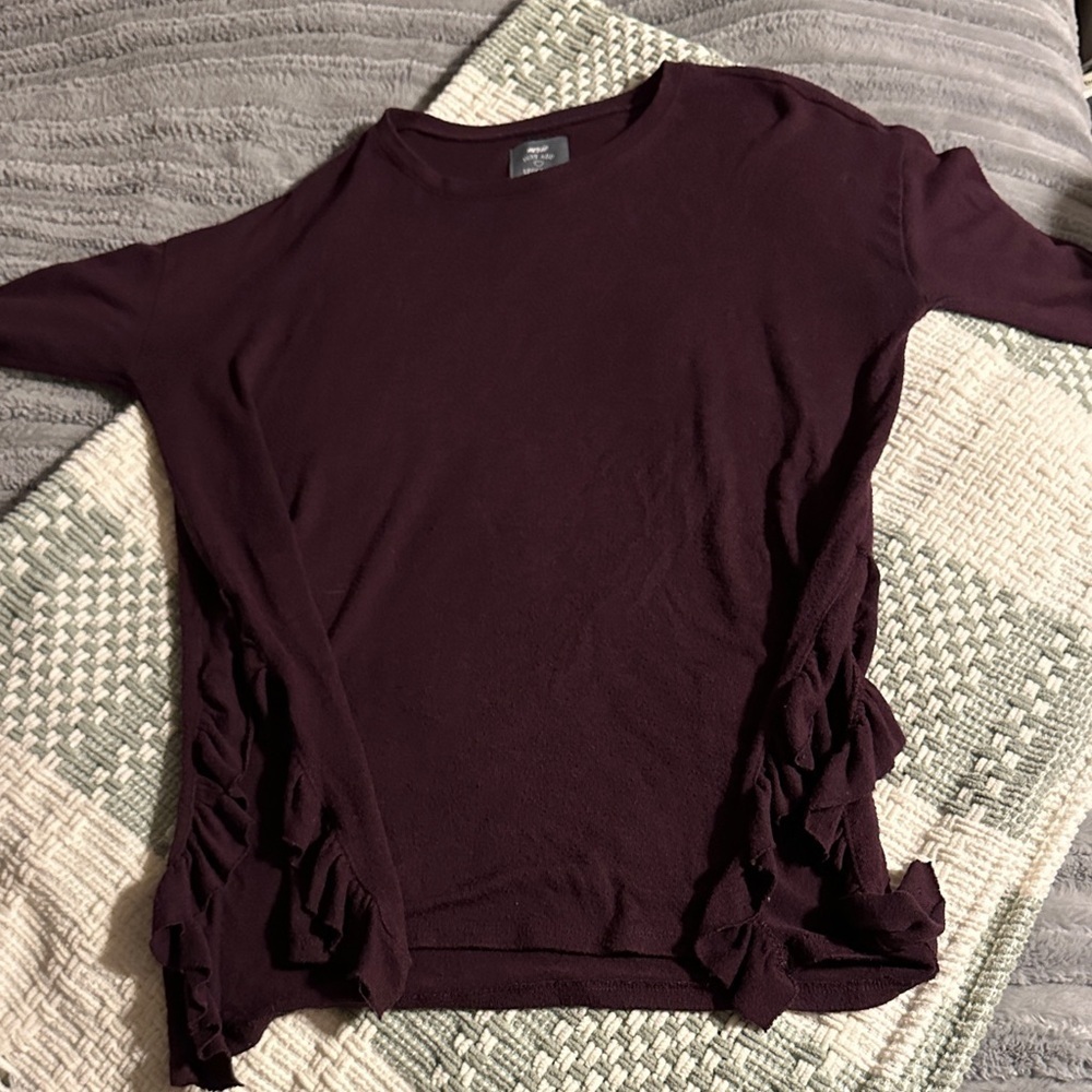 Women’s Aerie maroon long sleeve
